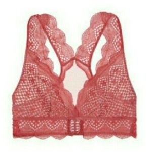 Victoria's Secret Very Sexy XS Pink Mesh Bralette